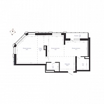 3-комнатная квартира 86.7 м2 ЖК «GRANDO»